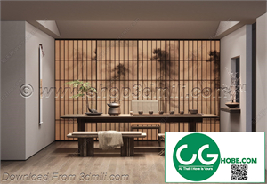 Tea Room 66 3D Model